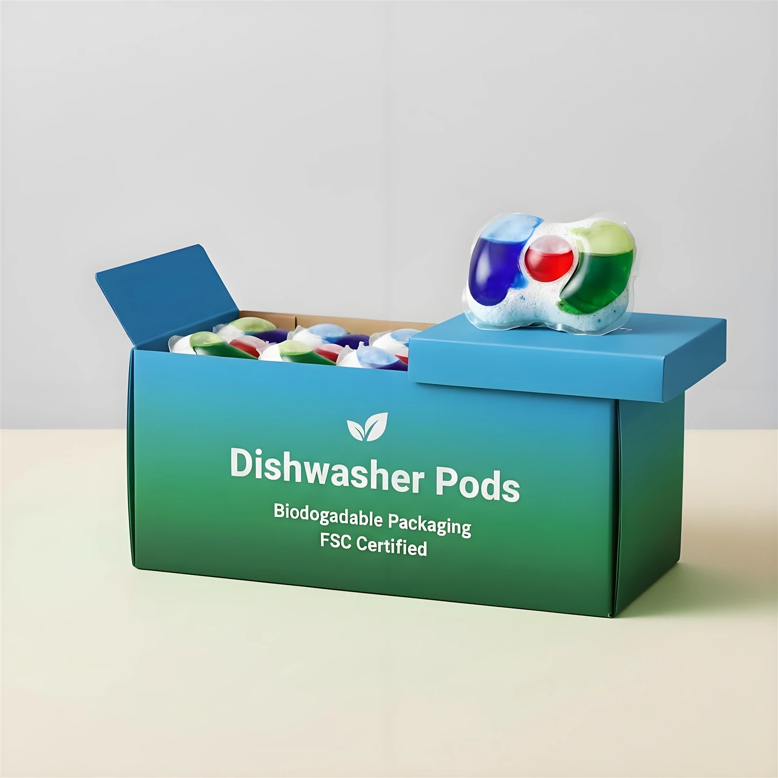 dishwasher pods biodegradable packaging