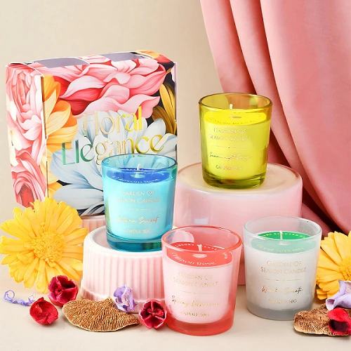 scented candles set 1